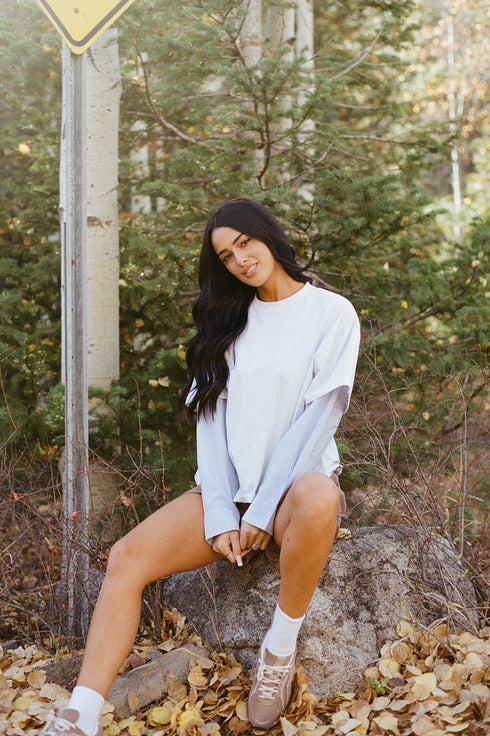 Cabin Club Tee // Grey